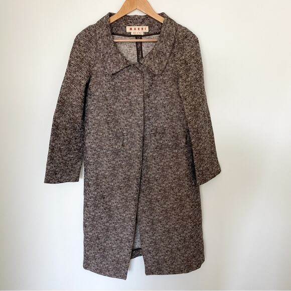 Marni Brown‎ Long Jacket - Picture 1 of 7